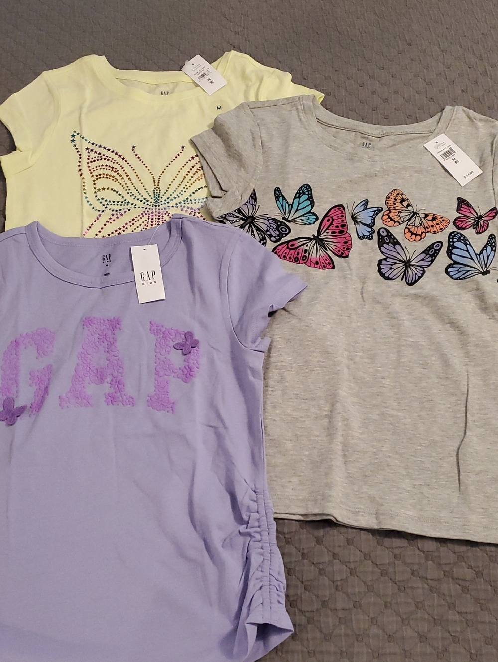 Lot Of NWT Gap Butterfly Tees